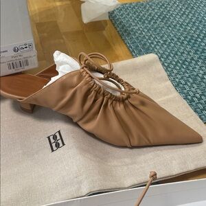 By Malene Birger Tan Pointed Mules